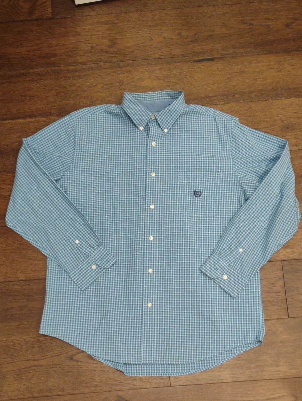 Men's Chaps Long Sleeve Button Shirt Size Xl